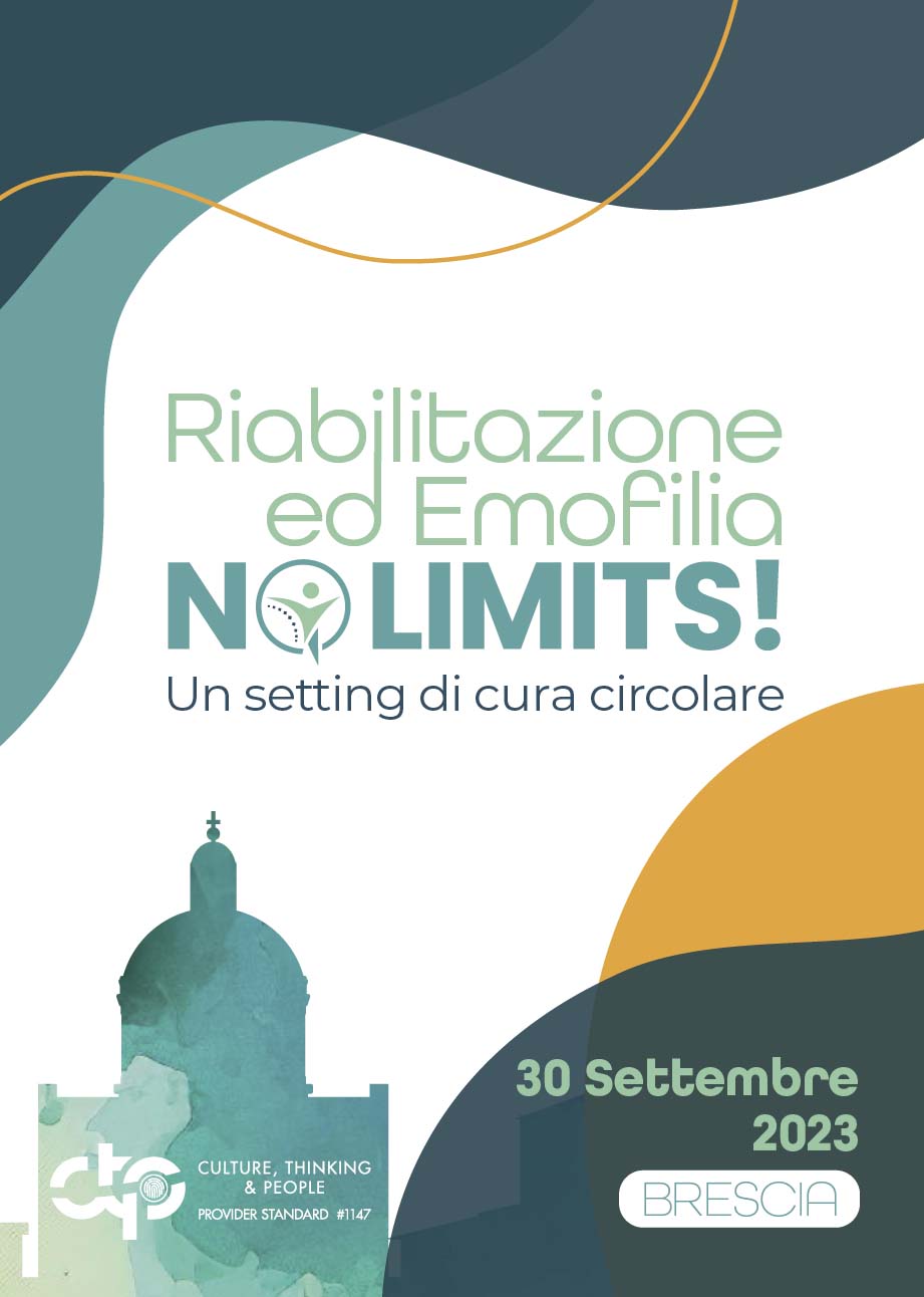 Riabilitazione ed emofilia, no limits! - Brescia, 30 Settembre 2023
